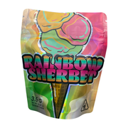 Bag King Rainbow Sherbet Strain Mylar Bag | 1/8 oz (3.5g)