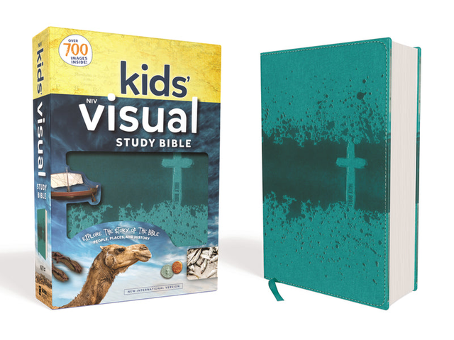 NIV, Kids' Visual Study Bible, Full Color Interior: Explore the Story of the Bible—People, Places, and History