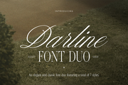 Darline Font Duo, a Script Font by Davide Bassu