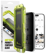 iPhone 17 Pro Screen Protector | Easy Slide Privacy Tempered Glass