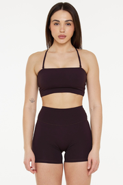 CLASSIC FIT BIKE SHORTS 5" - BLACK COFFEE