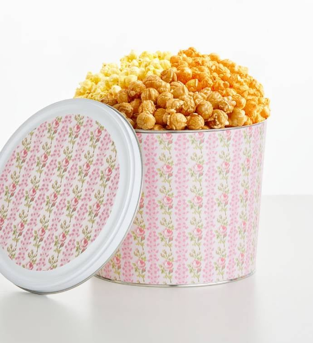 LoveShackFancy Pretty in Pink Popcorn Tin