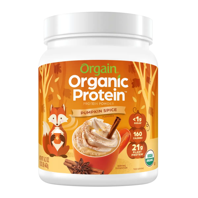 Organic Protein™ Plant Based Protein Powder - Pumpkin Spice