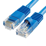25ft Cat5e Ethernet Cable Blue | UTP, 350 MHz, 1Gbps, RJ45 LAN | Network Patch Cable