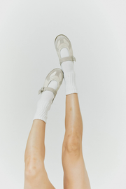 Backless German Army Ballet Shoes