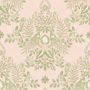 Cottontail Toile Premium Peel + Stick Wallpaper