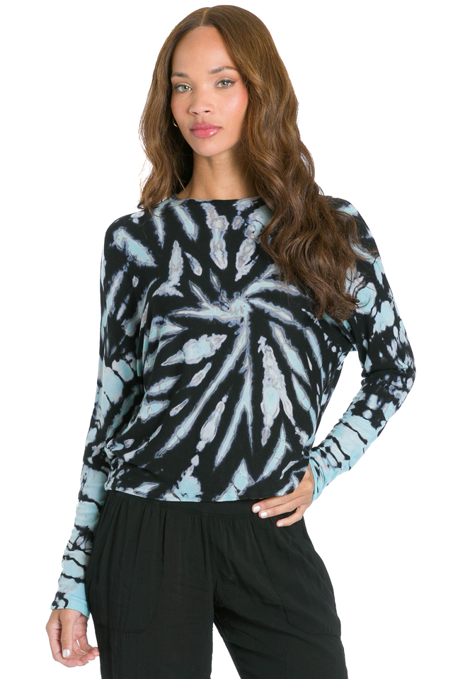 Luxe Hi-Lo Dolman Sleeve Tee