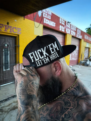 LET 'EM HATE SIDE STYLE BLACK HAT