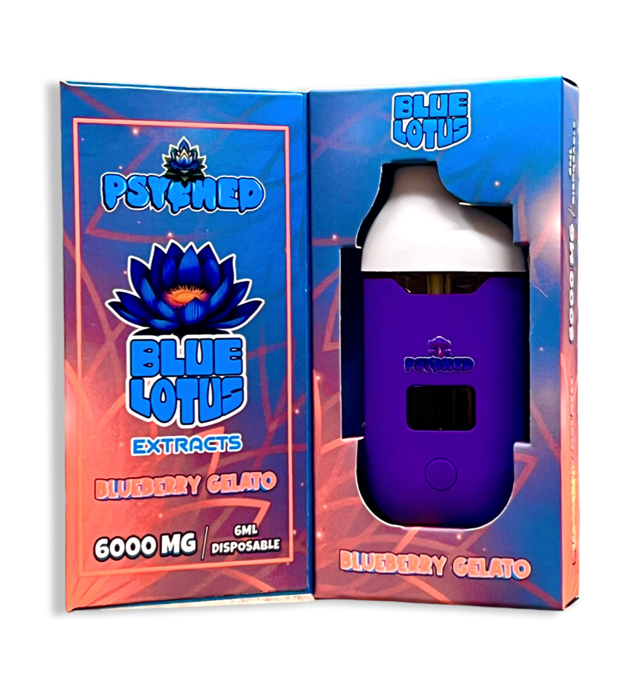 PSYCHED - Blue Lotus Extract 6000mg Disposable Single Unit