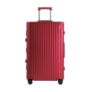 SPACE Aluminum Suitcase Red