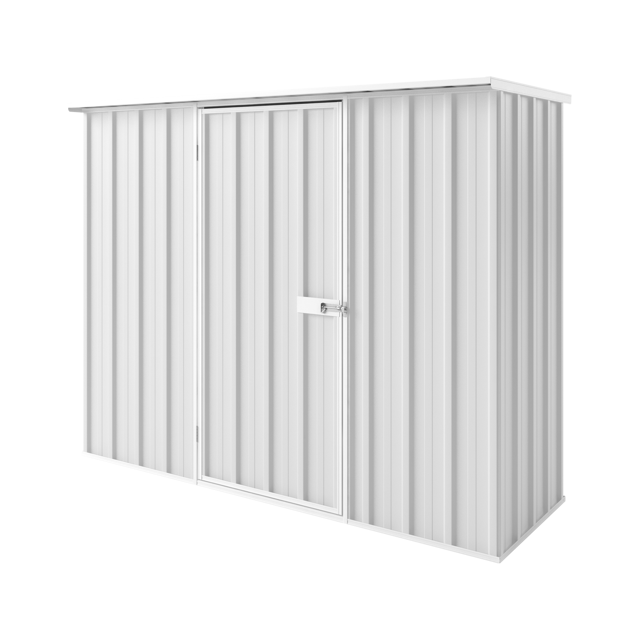 2.25m x 0.78m Flat Roof Garden Shed