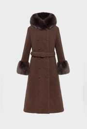 Dallas Coat - Chocolate Brown