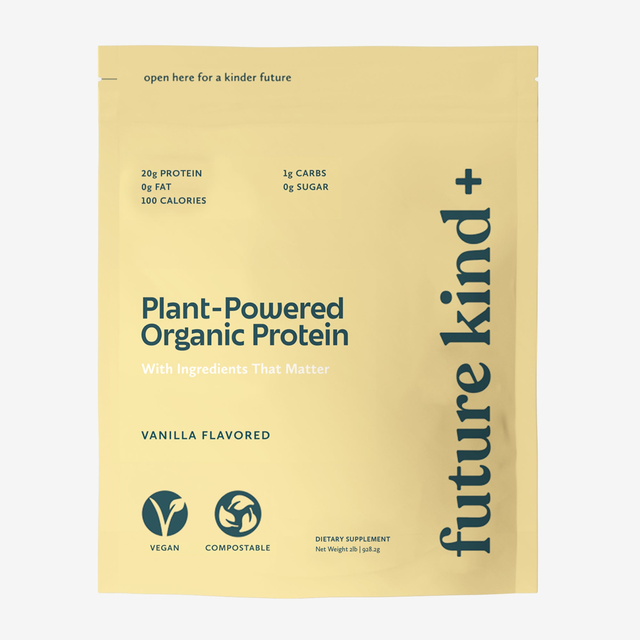 Organic Vegan Protein Powder - Vanilla Flavored