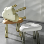 Cloud Transparent Ottoman - Plastic from Apollo Box