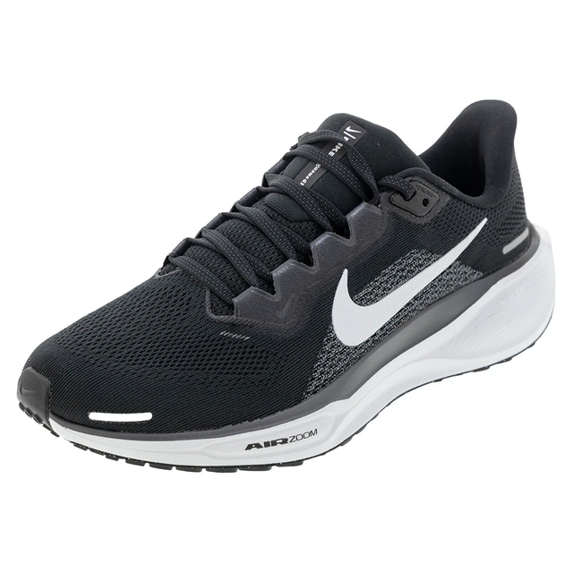 Men's Pegasus 41 Running Shoes Black and White