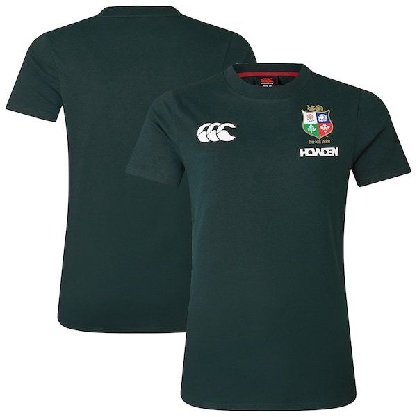 British & Irish Lions Cotton Jersey T-Shirt - Dark Green - Womens