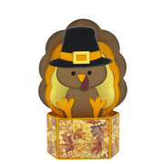 Pilgrim Turkey Pop Up Card