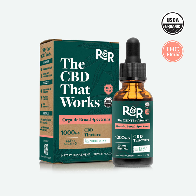 Multifunctional THC-Free CBD Tinctures