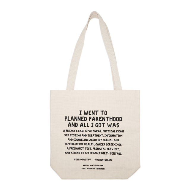 Planned Parenthood Tote Bag