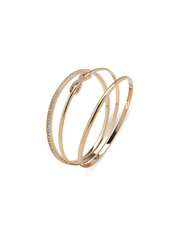 Infinity Knot Bangle Set in Gift Box