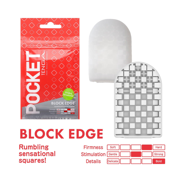 Tenga Pocket Disposable Masturbator (4 Different Textures)