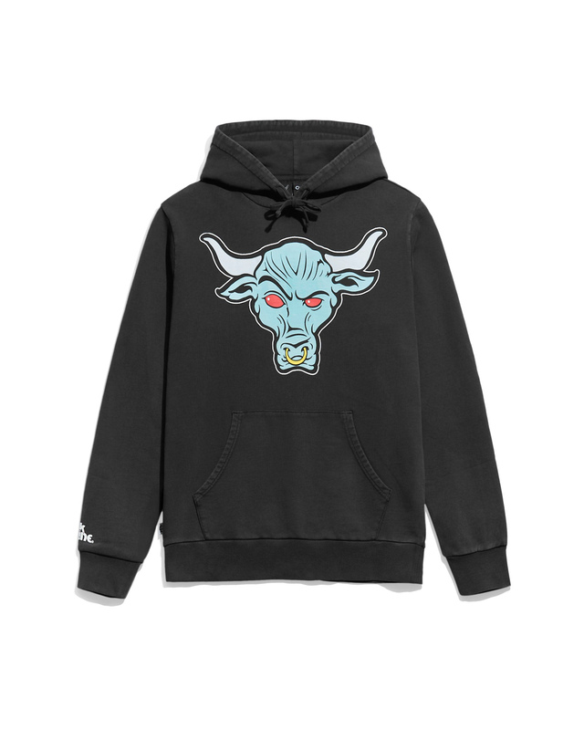 The Rock Brahma Bull French Terry Hoodie