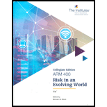 Risk in an Evolving World (Custom)