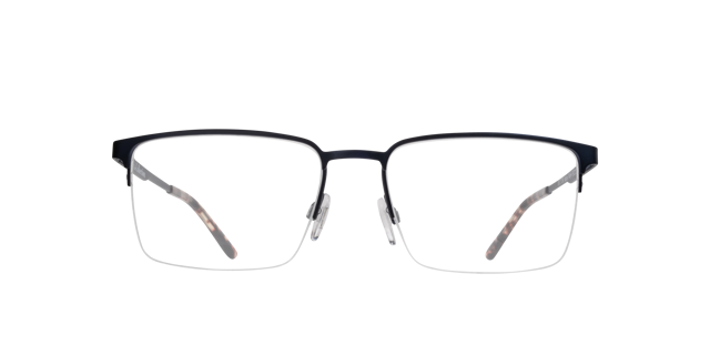 Glasses Direct ™ -Hector Rectangle Matte Navy Glasses for Men | Glasses Direct