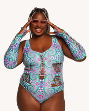 Spirit of the Forest Bodysuit with Sleeves