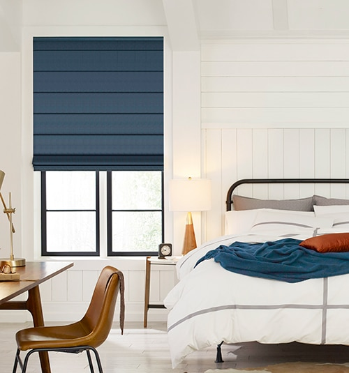 Levolor Roman Shades: Room Darkening Solids