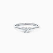DB Classic Round Brilliant Diamond Ring in Platinum