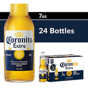 Corona Extra Coronita Lager Mexican Beer 4.6% ABV Bottle - 24-7 Fl. Oz.