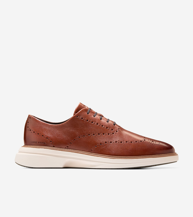 Men's ØriginalGrand CitySpectre Wingtip Oxfords in Brown | Cole Haan