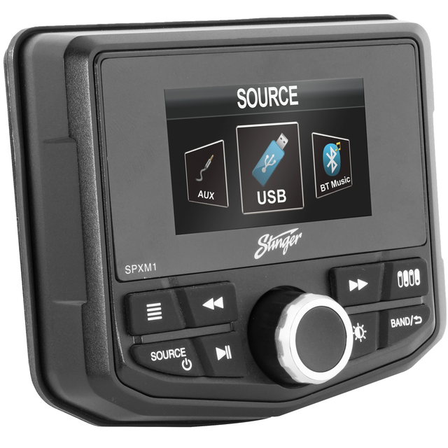 Marine & Power Sports Weatherproof Multimedia Player