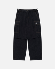 SSS REALISM ALLOY CARGO PANTS RAW DENIM