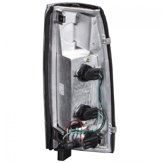 Anzo® 1995 GMC C1500 - Driver and Passenger Side Halogen Euro Series Tail Light, With bulb(s)
