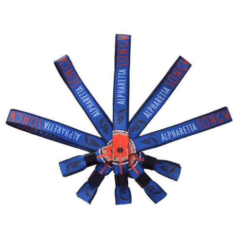 Full Color Custom Printed Cloth Wristbands - Dye Sublimation