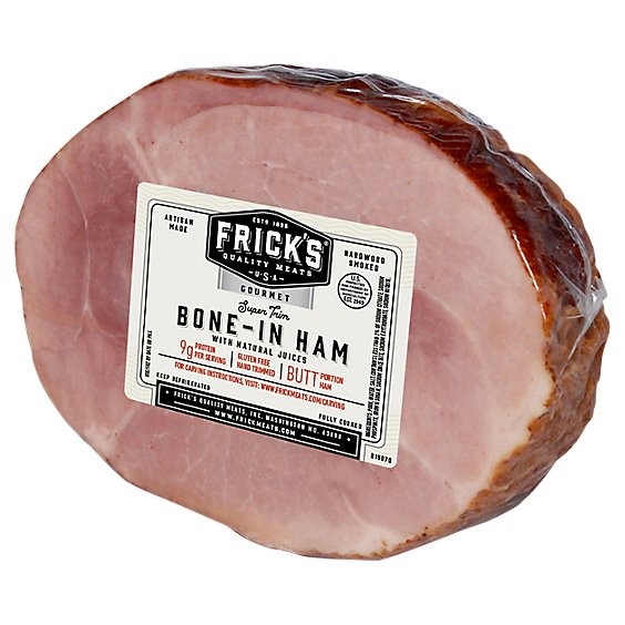 Fricks Ham Butt Portion - 8.5 Lb