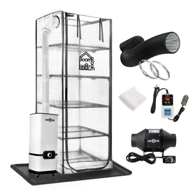 'BoomRoom II' Automated Martha Tent Mushroom Grow System