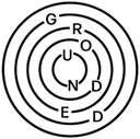Grounded logo