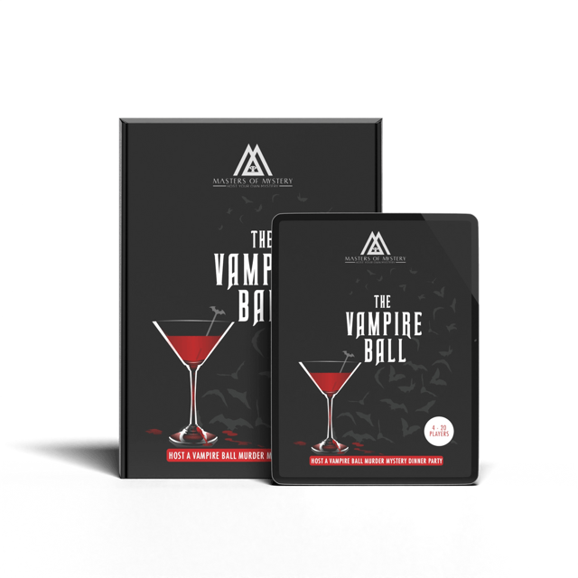 Halloween Murder Mystery Game Kit - Vampire Ball
