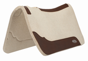 Weaver Steam Pressed Merino Wool Felt Contoured 3/4" Thick Saddle Pad