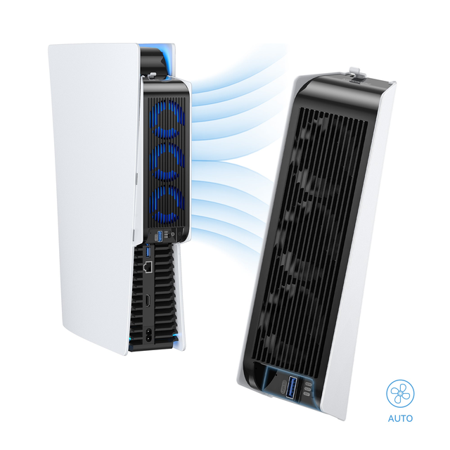 Cooling Fan for PS5 with LED Light