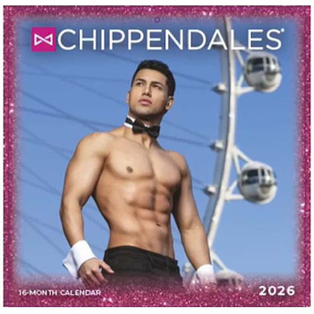 Chippendales 2026 Wall Calendar