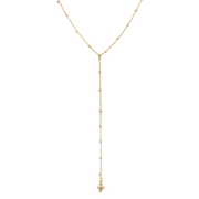 Bead Chain Y Necklace