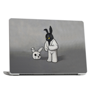 Black In White MacBook Skin