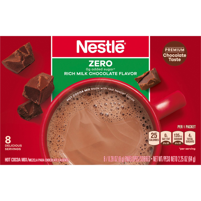 Nestle Fat Free Rich Milk Chocolate Hot Cocoa Mix
