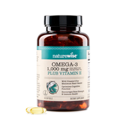 Omega-3 Fish Oil 1,000mg + Vitamin E, 60 Softgels