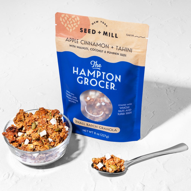 The Hampton Grocer x Seed + Mill Apple Cinnamon + Tahini Granola