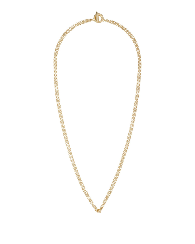 The Puffy Initial Necklace